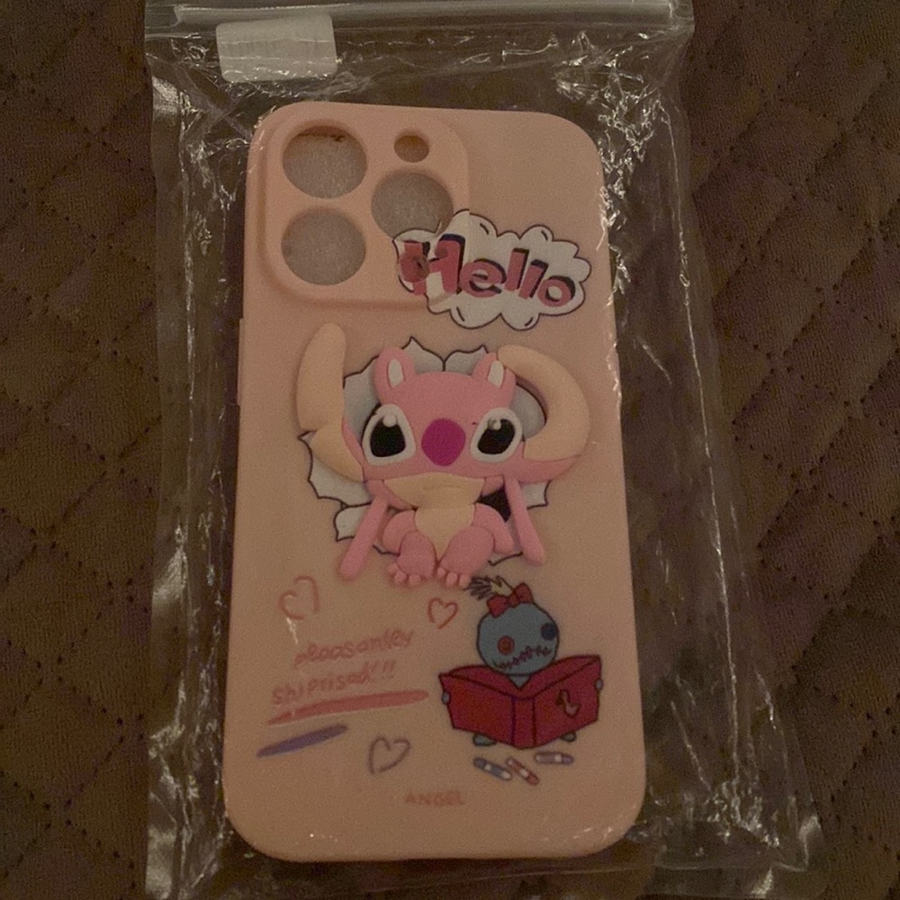 Disney Lilo & Stitch‎ Angel Phone Case iPhone 14 Pro
